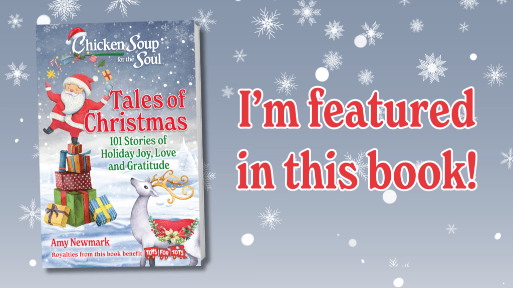 Release of Chicken Soup for the Soul’s “Tales of Christmas” / Grandma’s Red Christmas Sweater